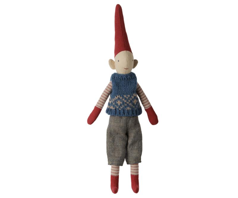 Pixy, Str. 1 - Dreng - Blå strikket vest