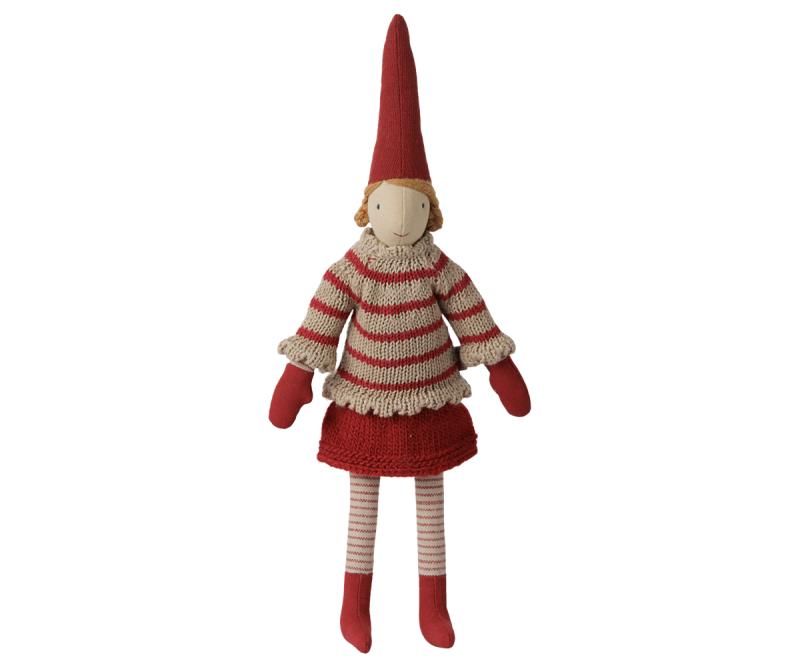 Pixy, Str. 2 - Pige - Stribet strikket sweater