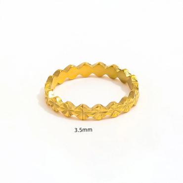 Burst Dot Ring - 18K Gold Plated