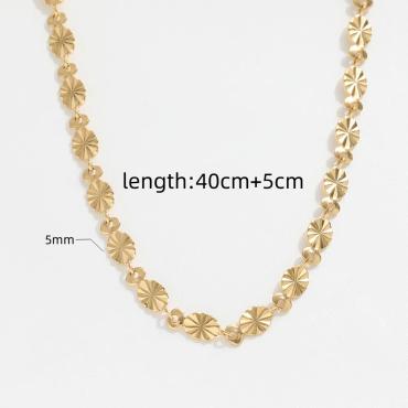 Burst Dot Necklace - 18K Gold Plated
