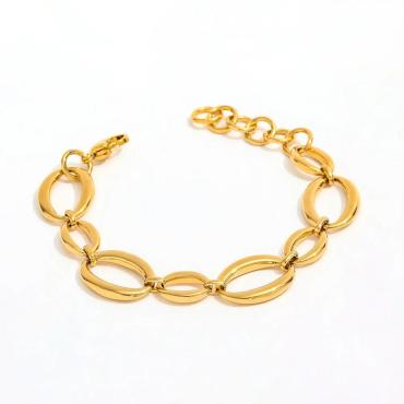 Riona Link Bracelet - 18K Gold Plated