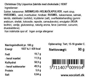 Christmas City Liquorice