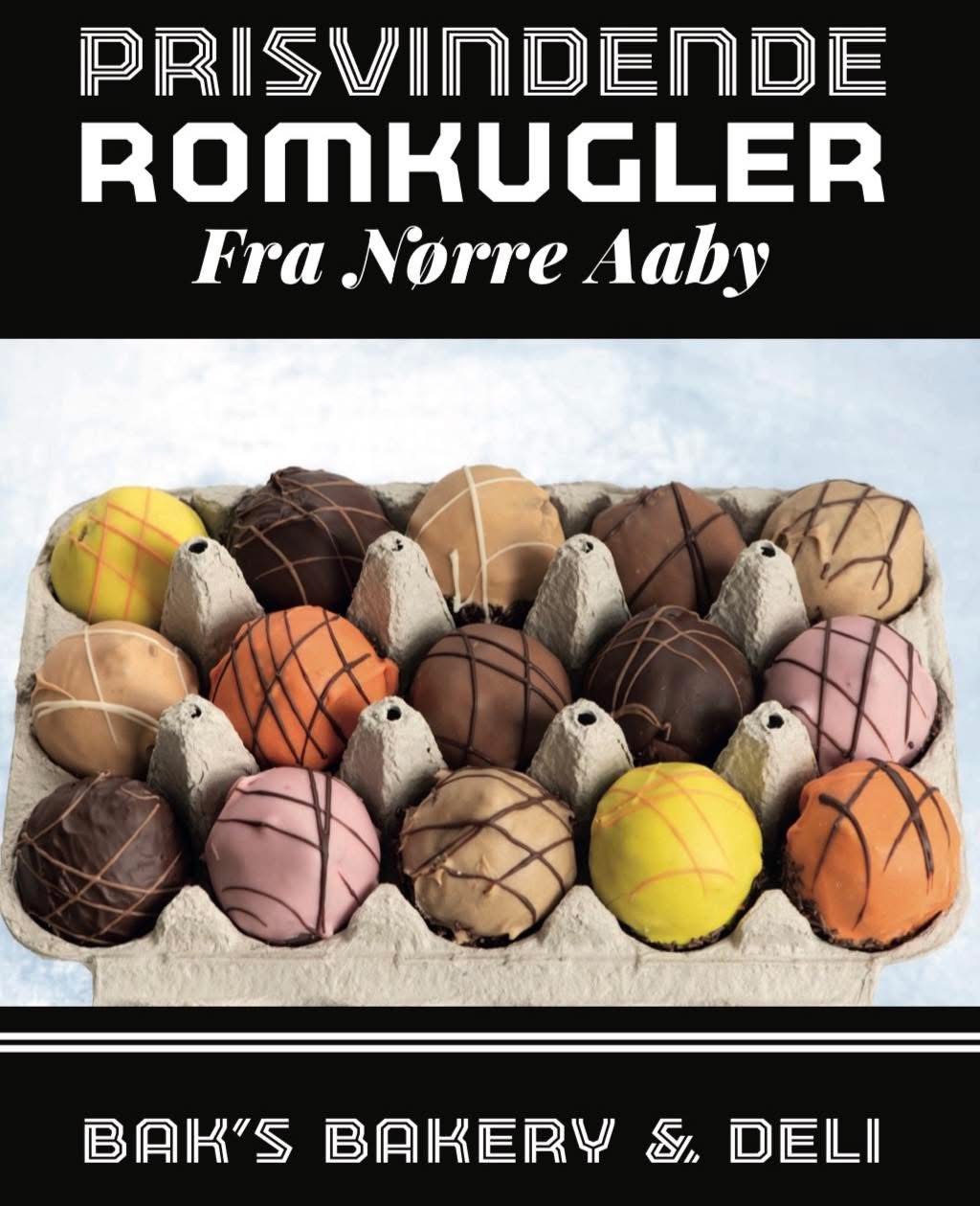 Romkugler fra Bak’s Bakery & Deli
