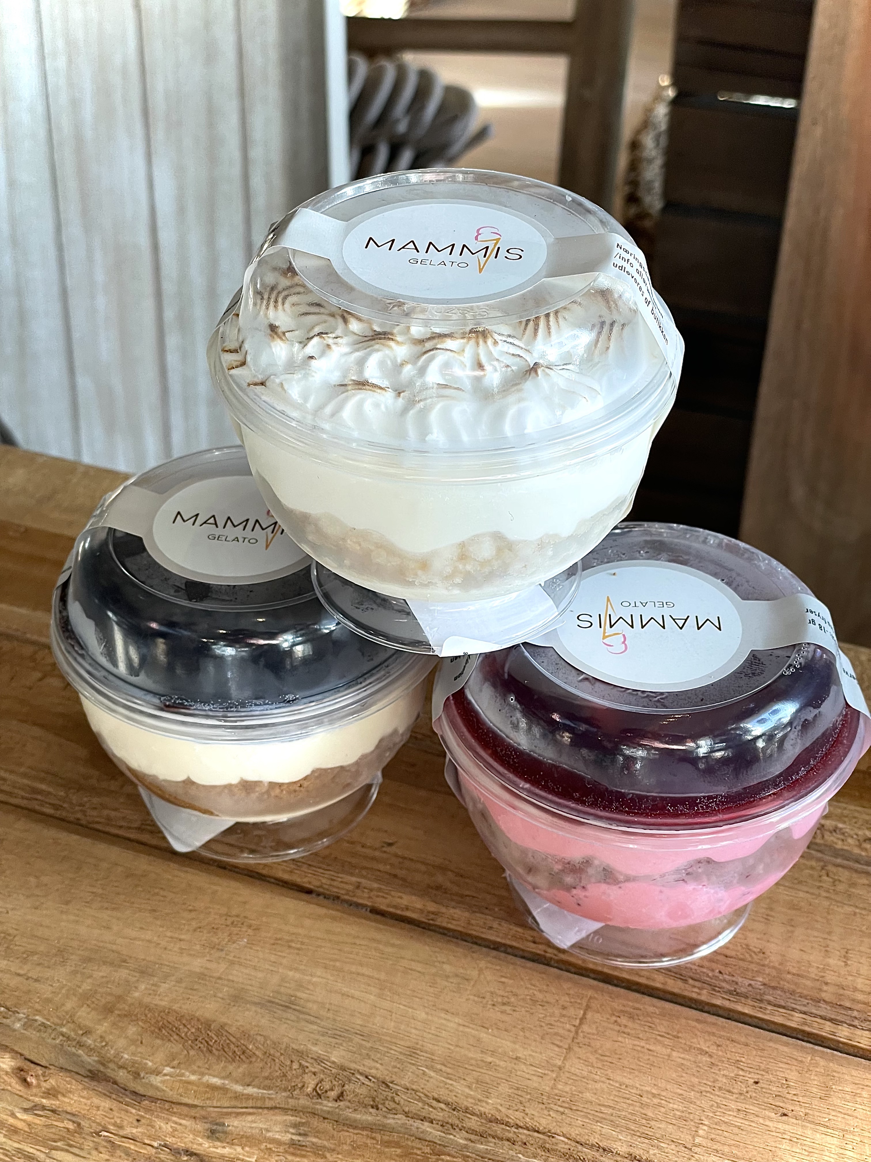 Isbægere fra Mammis Gelato
